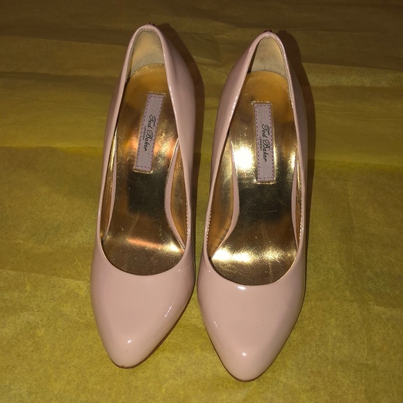 Ted Baker Dresses & Skirts - Ted Baker Jaxine 3 Tan Patent Heels offers welcome